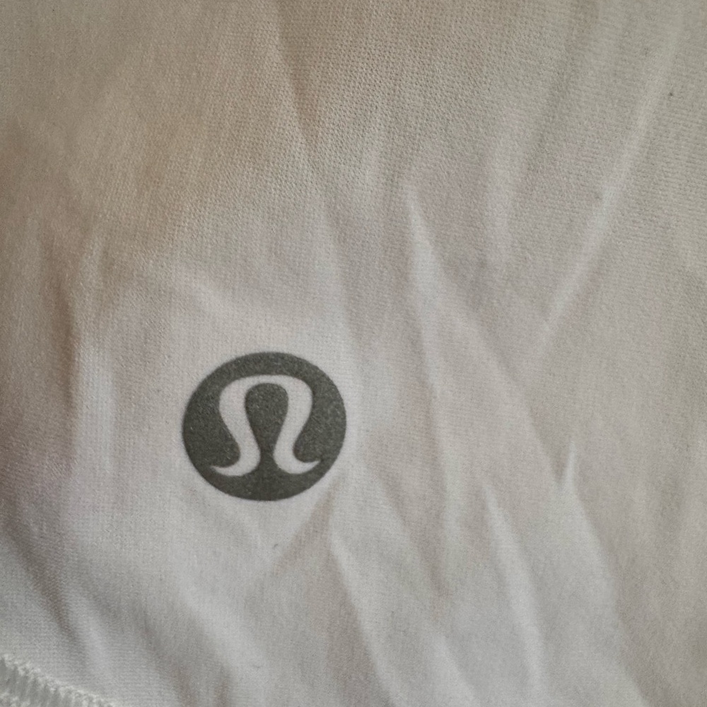 Lululemon Sculpt Tank II White Mesh Running Workout Top Size 6 - Picture 4 of 7